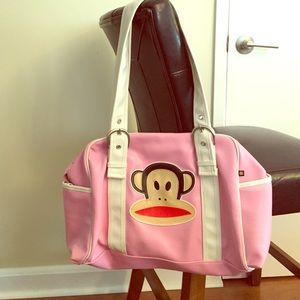 Paul frank pink diaper bag