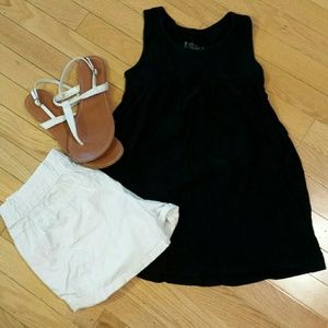 Black baby doll tank top