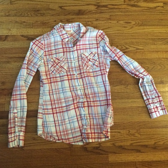 Plaid button up