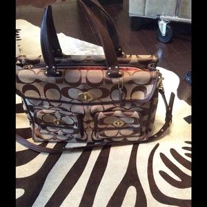 Coach Computer Bag w/ laptop sleeve