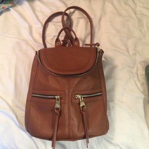 Steve Madden Leather Backpack