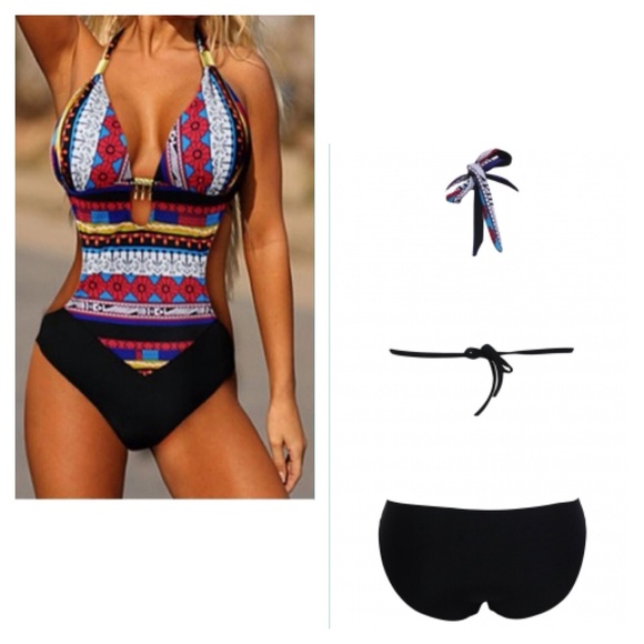 One piece swim suit