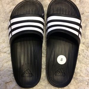 Slide on sandals