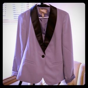 Love 21 Women's Lavender Tuxedo Jacket