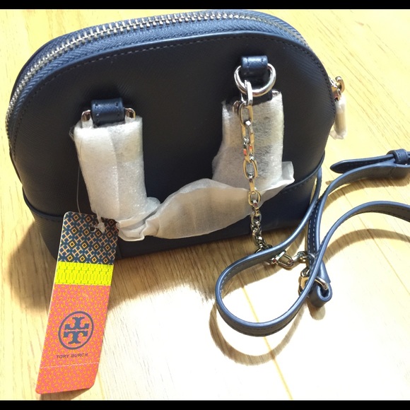 Tory Burch Shrunken Robinson tote crossbody bag - Picture 2 of 4