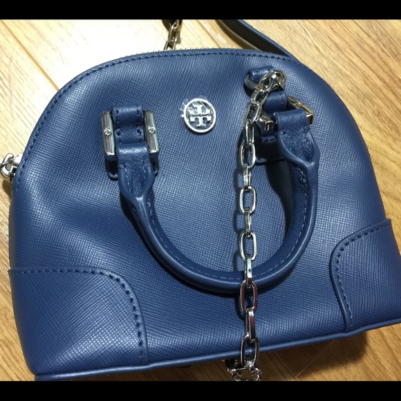 Tory Burch Shrunken Robinson tote crossbody bag - Picture 3 of 4