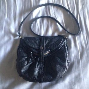 Deena and Ozzy/UO Black Faux Leather Purse