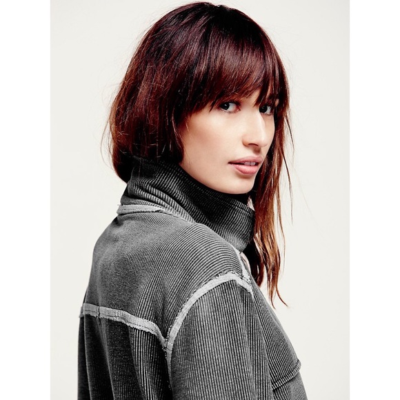 Free People Knit Railroad Jacket. - Picture 4 of 8