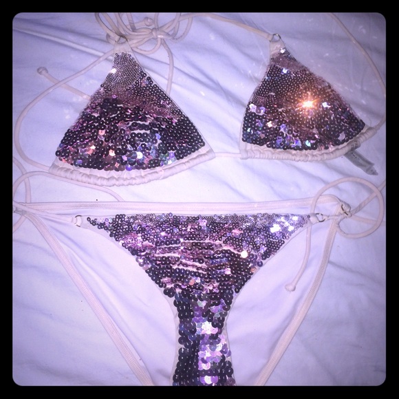 Victoria secret triangle top bikini