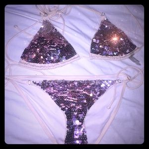 Victoria secret triangle top bikini