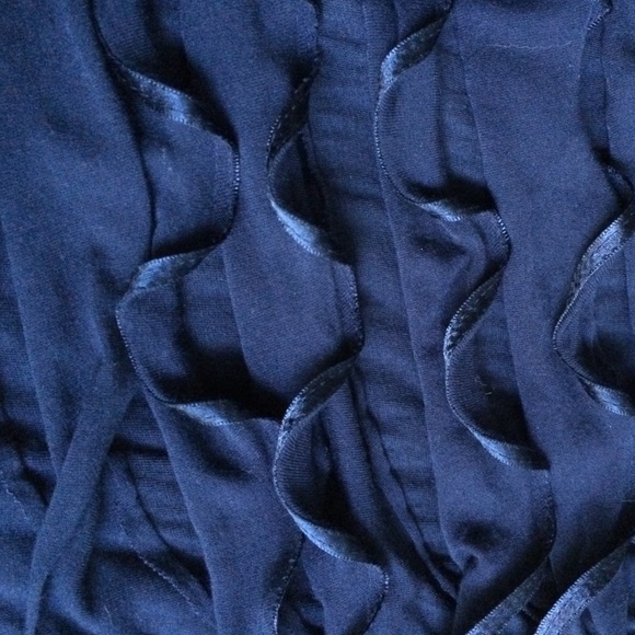 ⭐️🌙Midnight Blue Ruffle Tank🌙⭐️ - Picture 4 of 4