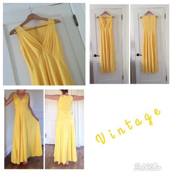 Vintage AH-mazing maxi dress