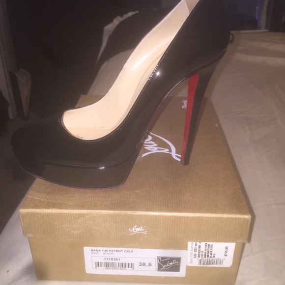 Christian Louboutin Bianca black heels 38.5