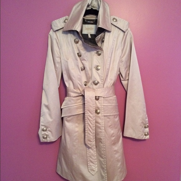 Laundry by Shelli Segal Dress Trench Coat