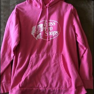 Pink Bass pro hoodie