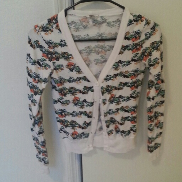 Floral cardigan