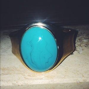 Golden Hand Clasp Bracelet