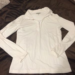 White half zip