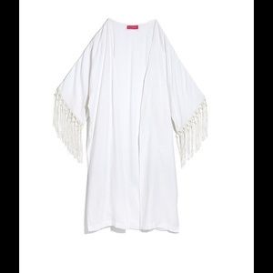 Lilly Pulitzer for Target Fringe Kimono Size Med