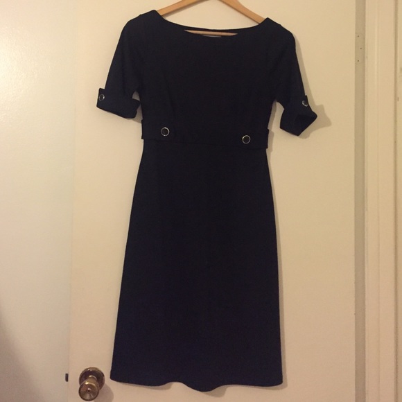 Black Work Dress! Waist dress!