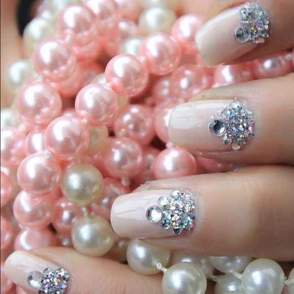 Pearls and pretty nails!! Not for sale!!