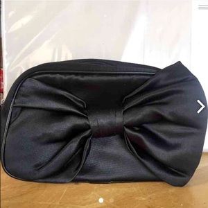 Dior satin cosmetic bag