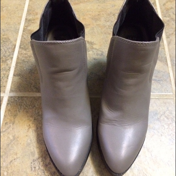 Deena and Oozzy Urban Outfitters grey boots