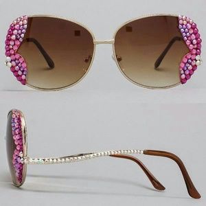 Brown Crystal Glasses