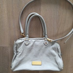 Marc by Marc Jacobs Grey Leather Handbag