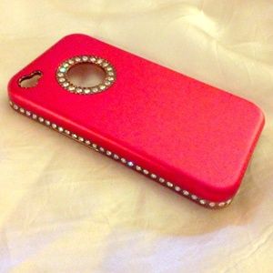 Coral IPhone 4 4s phone case
