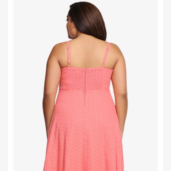 👀ISO👀 Torrid Eyelet Tank Dress Sz 12 - Picture 3 of 3