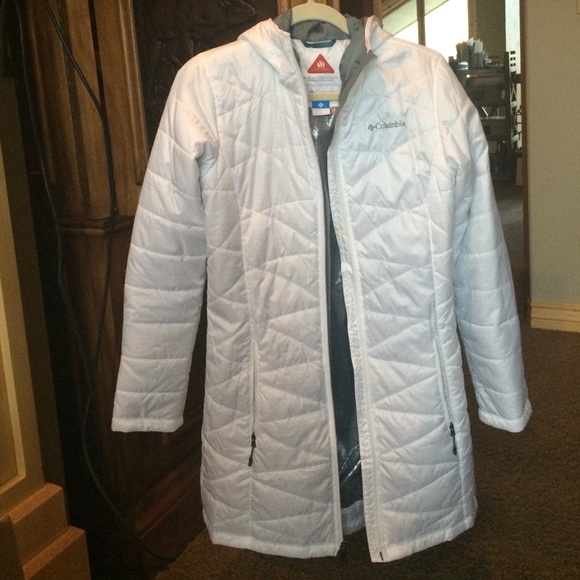 Columbia Outerwear - Columbia Micropuff Coat, Sz S White