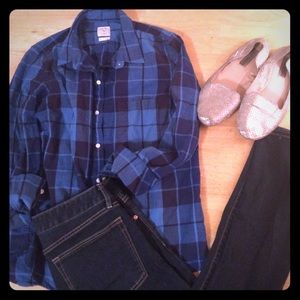 Gap fitted boyfriend button down