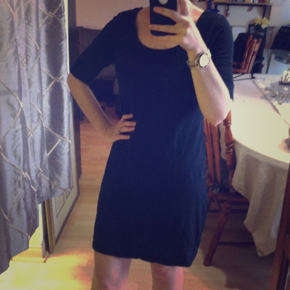 Banana Republic casual black dress