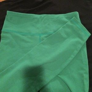 Kelly Green athletic tights