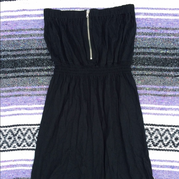 Tube top baby doll dress