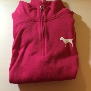 PINK quarter zip
