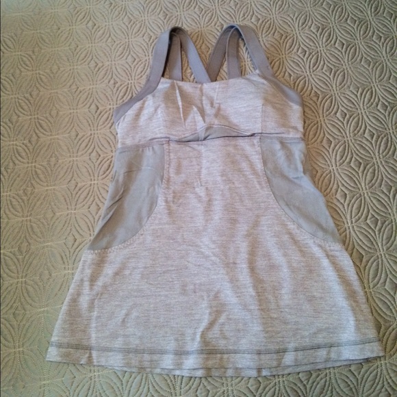 Grey Lululemon Top
