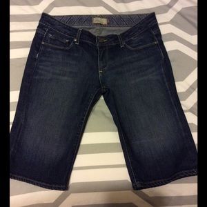 Paige premium denim shorts! Size 30!