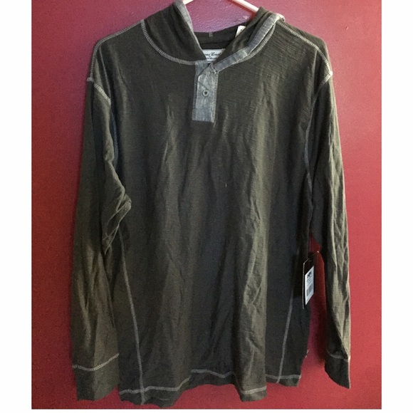 Men's button up hoodie shirt