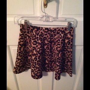 Cheetah skirt