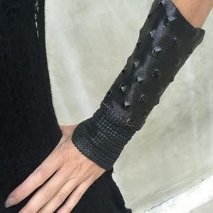 Black glam rockstar cuff!