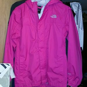 North Face raincoat
