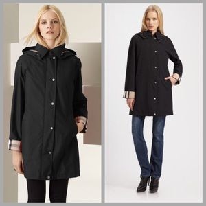 burberry swing coat