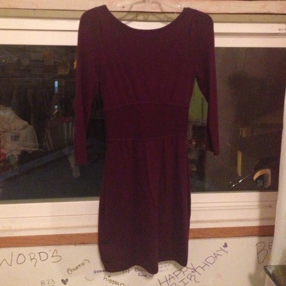 Purple berry colored dress