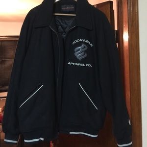 Rocawear varsity jacket L