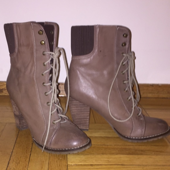 Steven by Steve Madden ankle booties. Worn once.