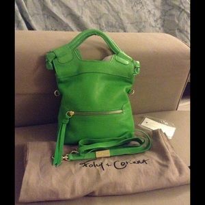 BRAND NEW Foley + Corinna mini city tote in grass