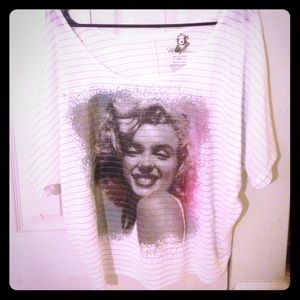 Marilyn Monroe Drape Shirt, XL