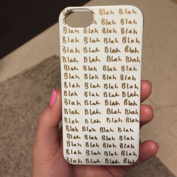 Jcrew blah blah blah phone case - Picture 1 of 1